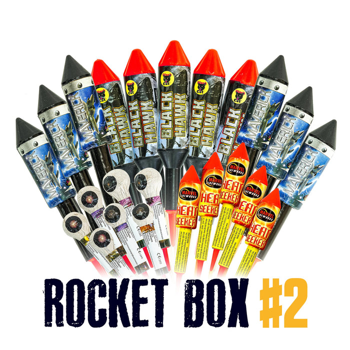 Professional Rocket Box 2 - 23 x Quality 1.3G Display Rockets — Epic ...