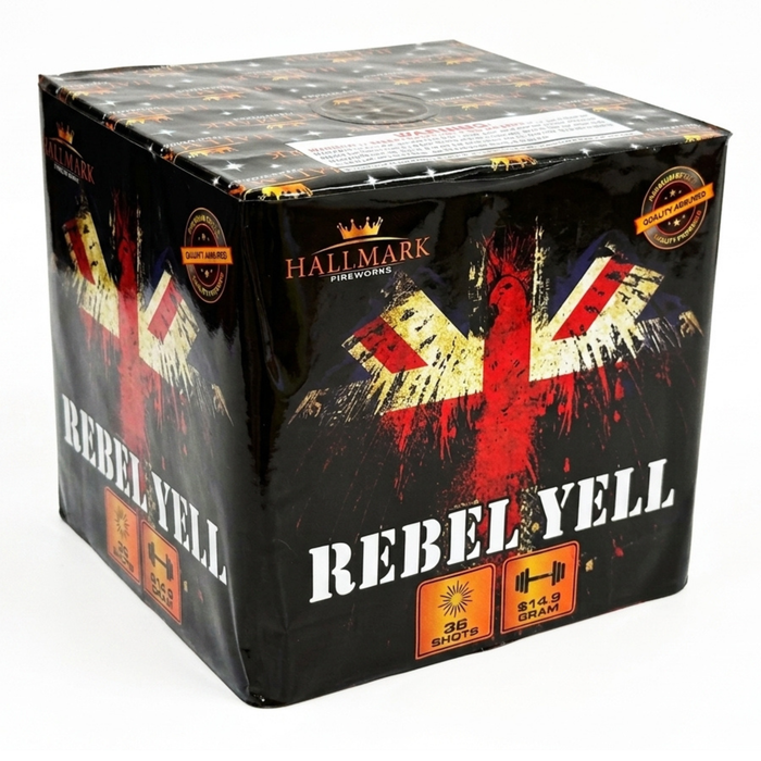 Rebel Yell 36 Shot Cake Hallmark Fireworks