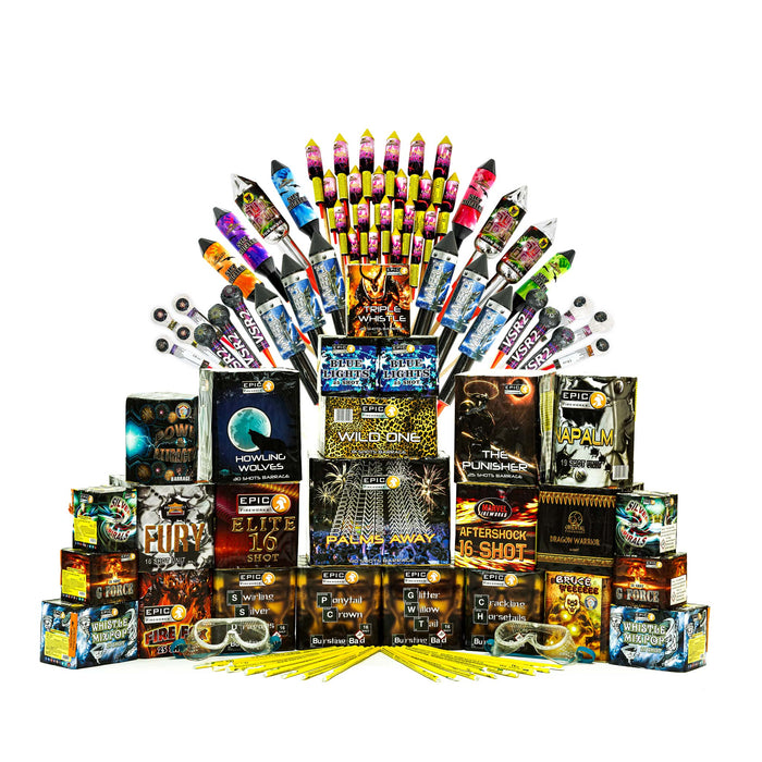 The Festival Of Light DIY Firework Display Pack by Epic Fireworks