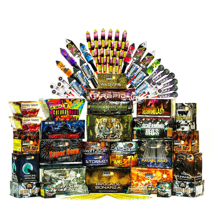 The Final Countdown 1.3G DIY Fireworks Display Kit by Epic Fireworks