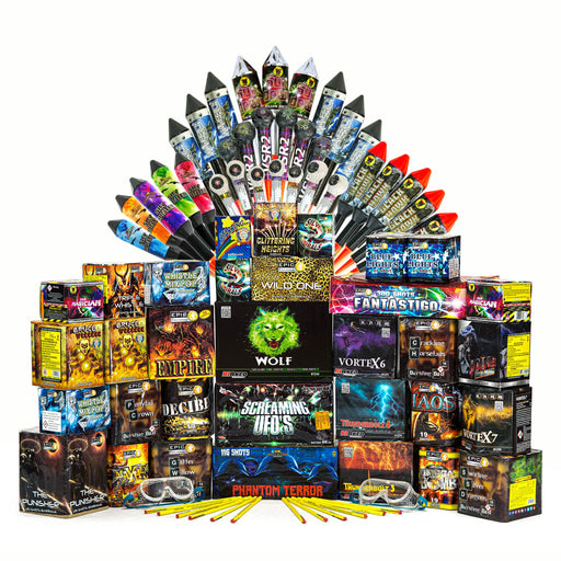 The Legend 1.3G DIY Firework Pack by Epic Fireworks