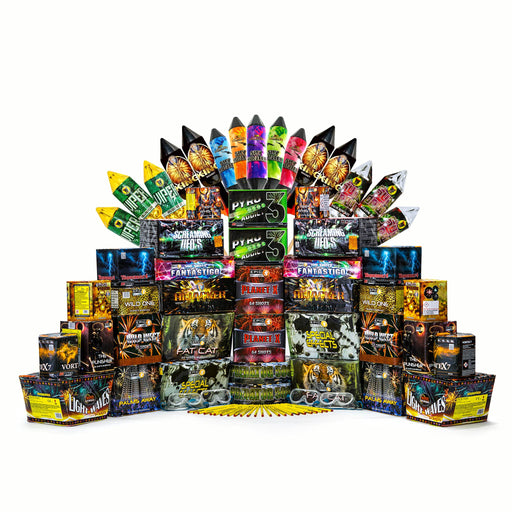 Ultimate Diwali Night 1.3G Display Firework Pack by Epic Fireworks