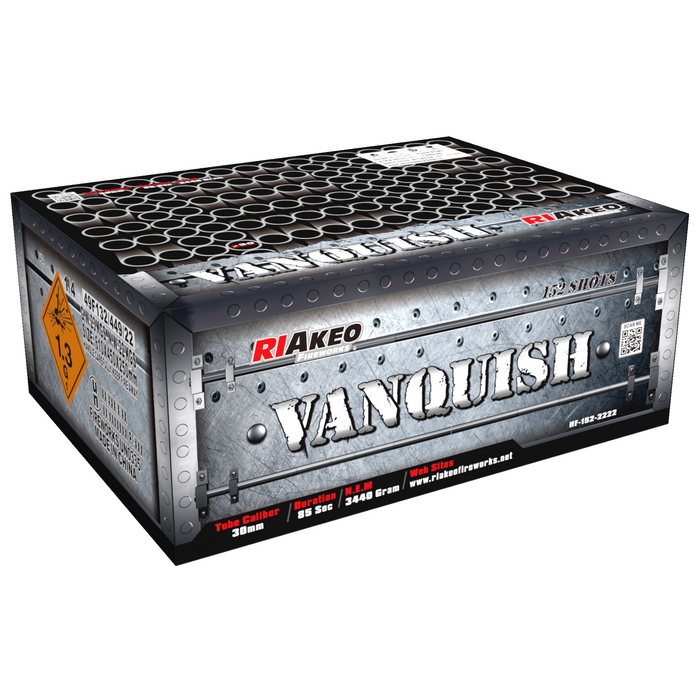 Vanquish 152 Shots 1.3g Compound Cake by Riakeo Fireworks