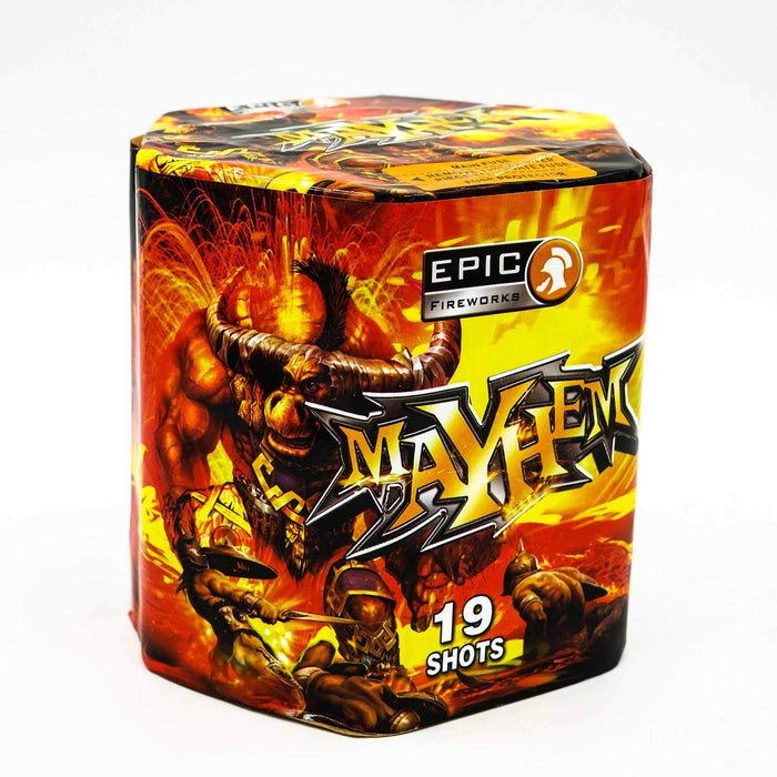 19 Shot Mayhem 1.3G SIB by Epic Fireworks
