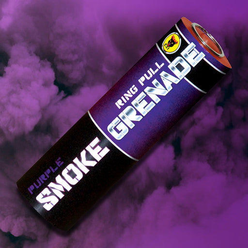 Purple Smoke Bomb by Black Cat Fireworks
