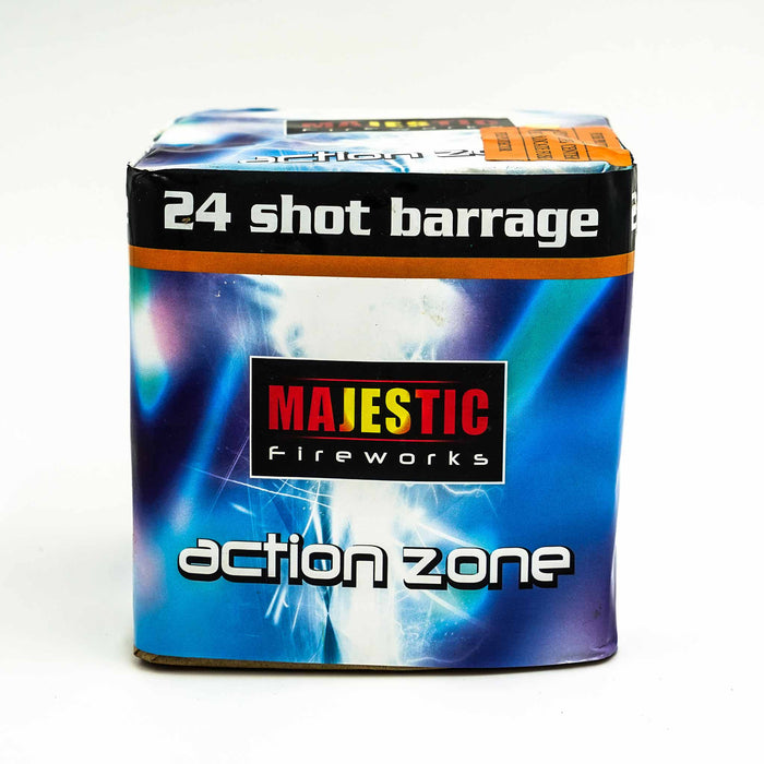 Action Zone 24 Shot Fireworks Barrage