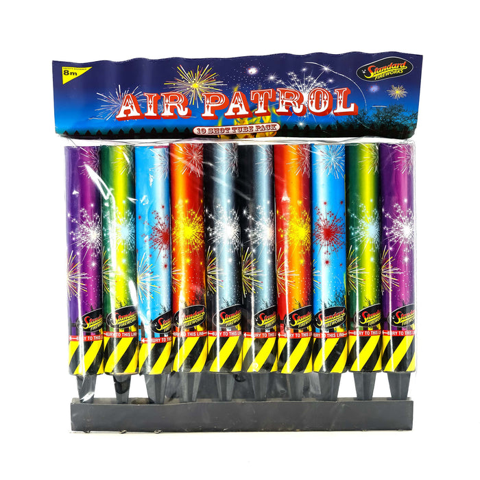 Air Patrol Shot Tubes by Standard Fireworks