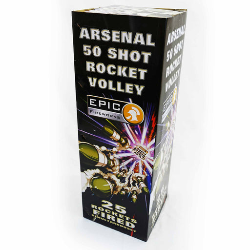 Arsenal Rocket Volley by Epic Fireworks
