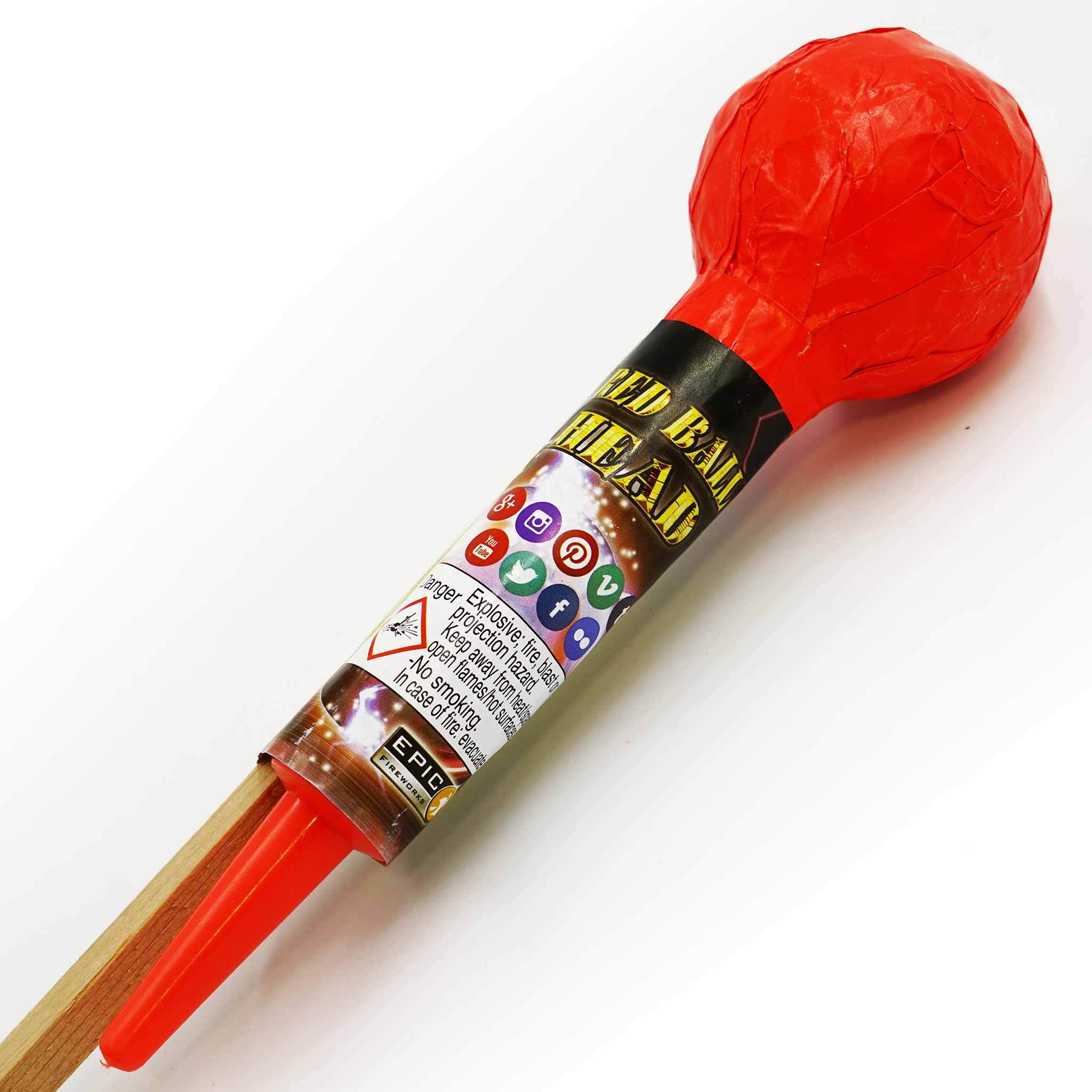 Ball Rockets Fireworks 1.3G Loud Fireworks, Rockets & Barrages by Epic Fireworks