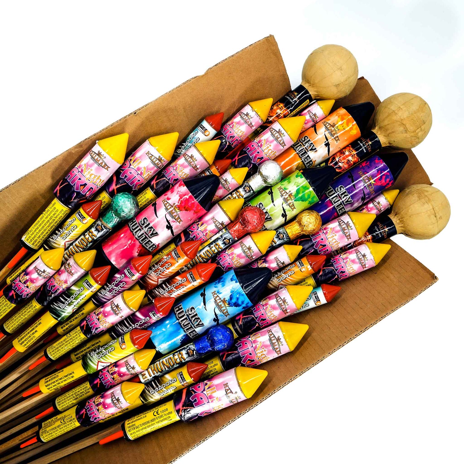 Fastpack He Rockets 1.3G Consumer Rocket Packs — Epic Fireworks