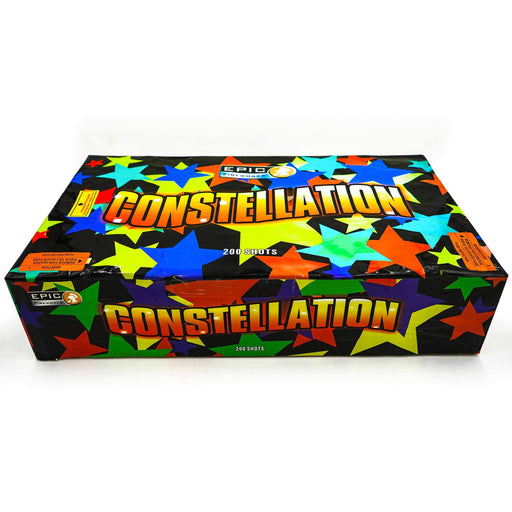 Constellation 200 Shot Single Ignition Fan Barrage by Epic Fireworks