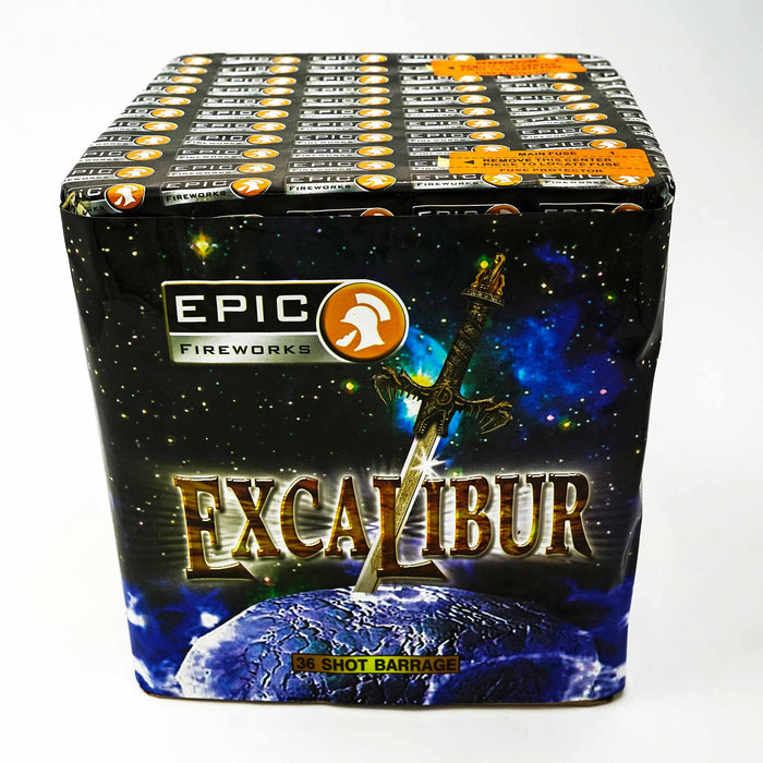 excalibur_36_shot_1.3g_firework_cake_epicfireworks