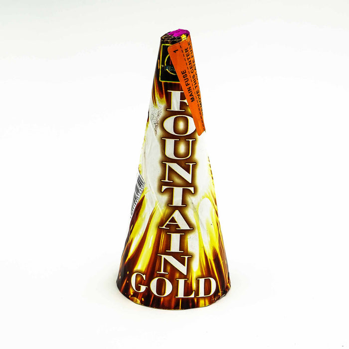 Gold Conic Firework Fountain