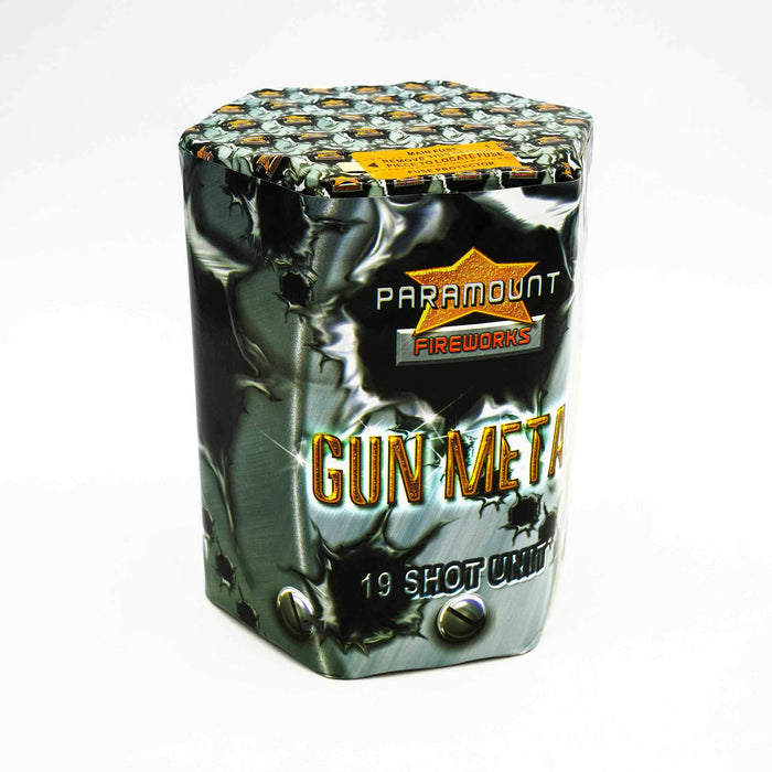 Gun Metal 19 Shots Firework Barrage