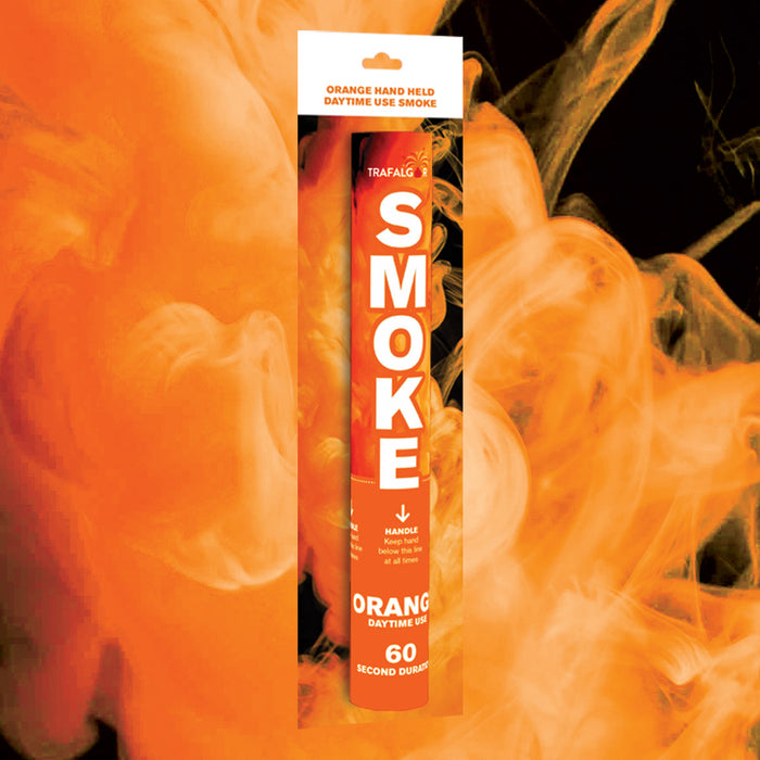 Orange Daytime Smoke