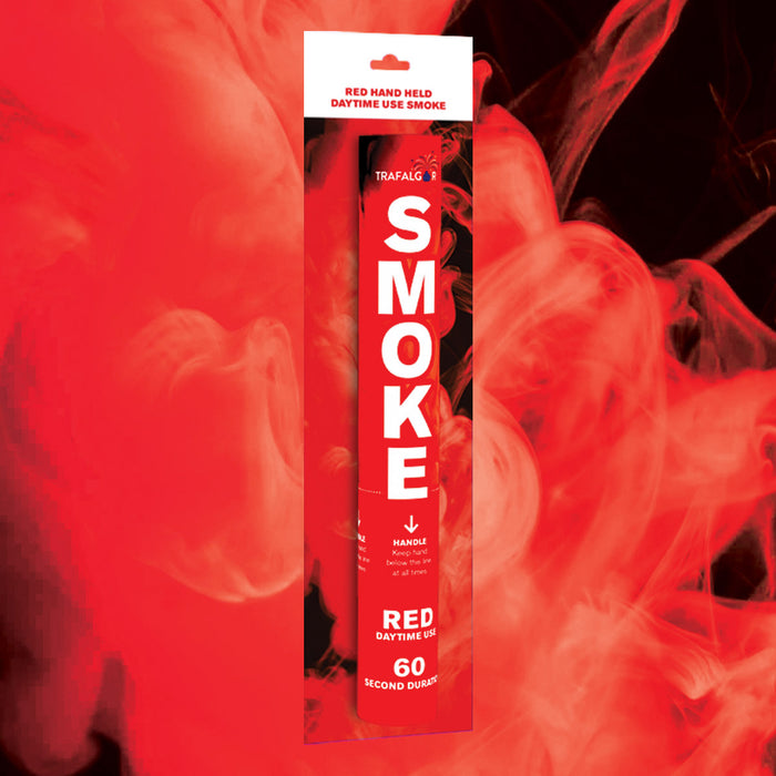 Red Daytime Smoke Effect