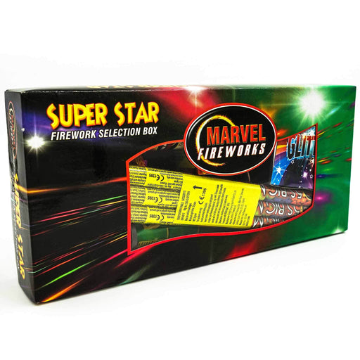 super star fireworks selection box